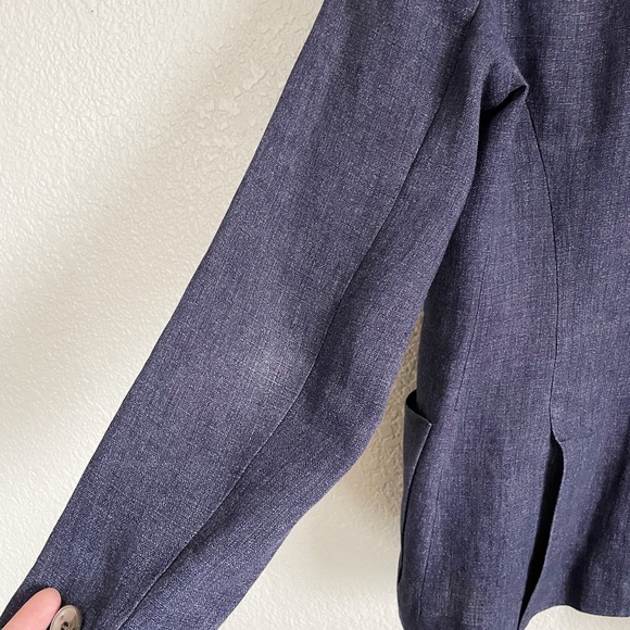 MaxMara || Linen Weekend Blazer - Picture 4 of 6